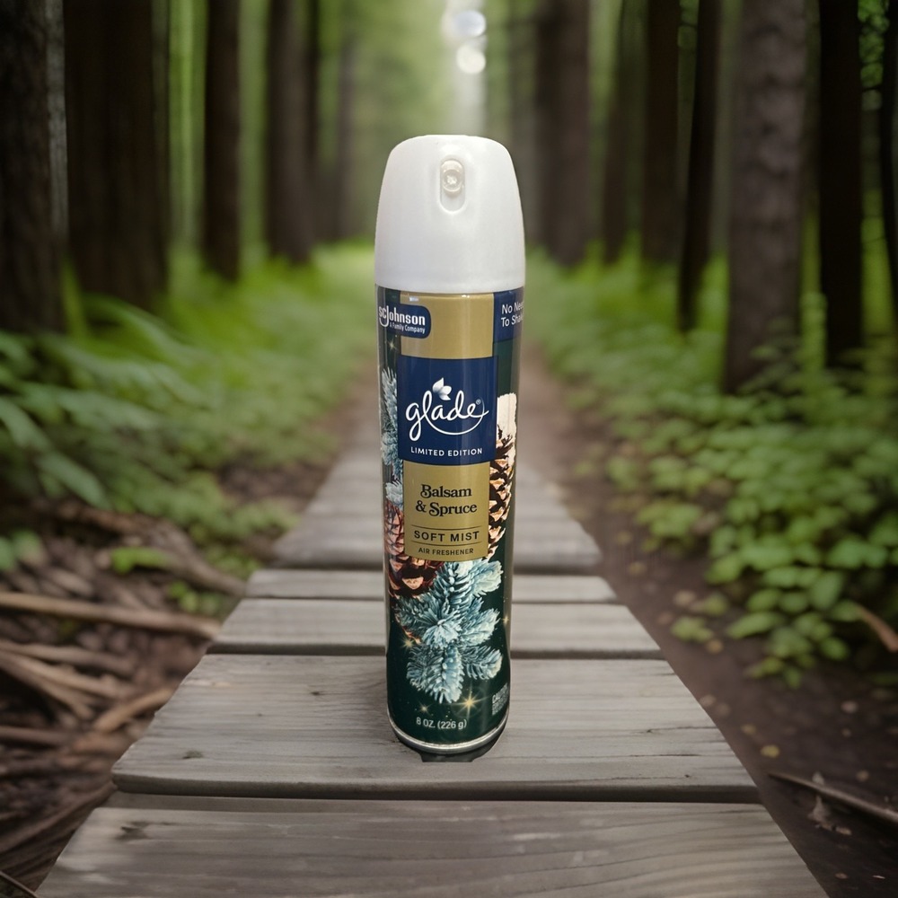 Glade Balsam & Spruce Soft Mist Air Freshener Aerosol 8 oz‎ (226 g)